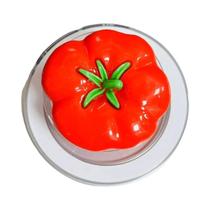 Suporte De Telefone Em Formato De Tomate Para iPhone Samsung Xiaomi, Anel De Dedo Fofo Com Suporte