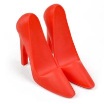 Suporte de telefone genuíno Fred Fred & Friends Pumped UP High Heel Red