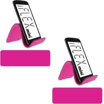 Suporte de telefone iFlex Mini Flexible Travel para iPhone (pacote com 2) Suporte de telefone iFlex Mini Flexible Travel para iPhone (pacote com 2)
