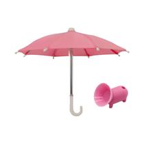 Suporte De Telefone Mini Guarda-Chuva Impermeável Universal Para Smartphones Acessório Para Chuva E