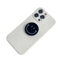 Suporte De Telefone Móvel Dobrável Com Design De Rosto Feliz, Suporte De Mesa ABS