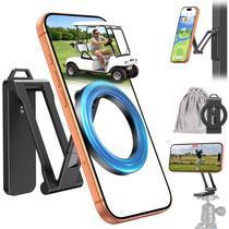 Suporte de telefone para carrinho de golfe OMOTON CV08 magnético com braço de 5,6” Suporte de telefone para carrinho de golfe OMOTON CV08 magnético com braço de 5,6”
