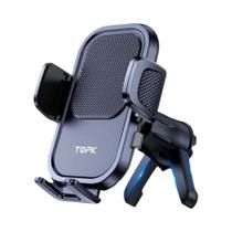 Suporte De Telefone Para Carro TOPK Atualizado Com Gancho De Metal Para Montagem Na Saída De Ar, Suporte De Telefone Para Carro TOPK Atualizado Com Gancho De Metal Para Montagem Na Saída De Ar,