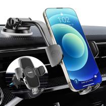 Suporte de telefone para carro TUORL Big Phone compatível com ventilação Suporte de telefone para carro TUORL Big Phone compatível com ventilação