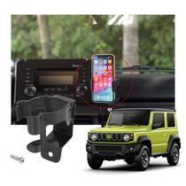 Suporte de telefone para montagem em carro, porta-copos para Suzuki Jimny JB64 JB74W
