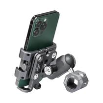 Suporte De Telefone Para Moto Em Liga De Alumínio Com Amortecedor De Vibrações Para ATV, UTV, Suporte De Telefone Para Moto Em Liga De Alumínio Com Amortecedor De Vibrações Para ATV, UTV,