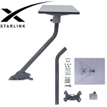 Suporte de Telhado com Acoplador de Plástico Compatível com Starlink Mini
