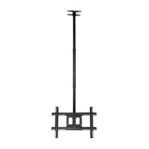 Suporte De Teto Com Giro E InclinacÂO Para Tv De 32 A 80 Polegadas Cor Preto Muito Resistente Fabricado em Aço Carbono