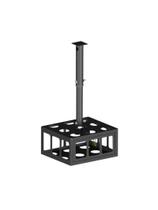 Suporte de Teto Com Inclinação Para Projetor Gaiola Preto Multivisão Suporte de Teto Com Inclinação Para Projetor Gaiola Preto Multivisão