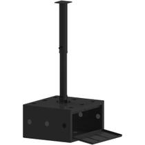 Suporte de Teto p/ Projetor 50-100cm Preto