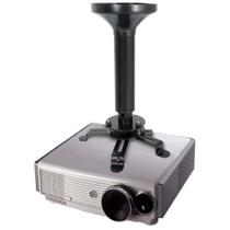 Suporte de Teto para Projetor Com Inclinação Preto Multivisão Suporte de Teto para Projetor Com Inclinação Preto Multivisão