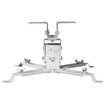 Suporte de Teto para Projetor em Aço Ajustável Até 10Kg Branco