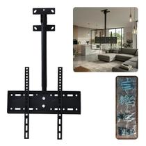 Suporte de Teto para TV 26 a 60 Universal Ajustável Compatível VESA até 40kg Alta Resistência