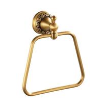 Suporte De Toalha De Banho De Bronze Antigo Montado Na Parede EL4080T ELLEN