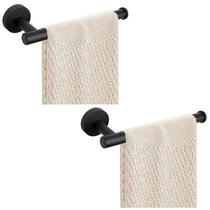 Suporte de toalha de mão Sotuai, 2 peças, 9 cm, haste de aço inoxidável SUS304