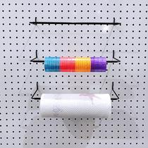 Suporte de toalha de papel Menecor extensível para Pegboard, pacote com 5 Suporte de toalha de papel Menecor extensível para Pegboard, pacote com 5