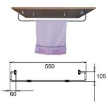 Suporte de toalha de teto dobravel gr-m003c