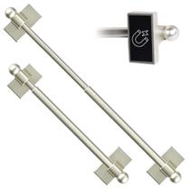 Suporte de toalha magnético, pacote com 2 unidades, ajustável para geladeira Suporte de toalha magnético, pacote com 2 unidades, ajustável para geladeira