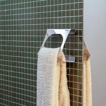 Suporte de Toalha Pequeno - Inox - Sem parafusos Suporte de Toalha Pequeno - Inox - Sem parafusos