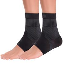 Suporte de tornozelo Zensah Black Size M Pair Suporte de tornozelo Zensah Black Size M Pair
