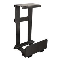 Suporte de torre de computador desktop com CPU sob o suporte de mesa