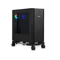 Suporte de torre de computador YOSE ajustável móvel com rodas Suporte de torre de computador YOSE ajustável móvel com rodas