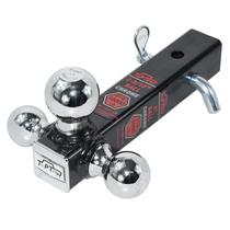 Suporte de três esferas com engate de reboque TOPTOW, serve para receptor de 2" Suporte de três esferas com engate de reboque TOPTOW, serve para receptor de 2"