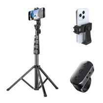 Suporte de tripé de telefone LenTok com zoom remoto para gravação de vídeo