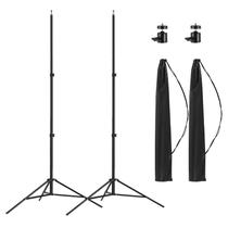 Suporte de tripé fotográfico ALTSON de 7 pés com estojo, pacote com 2