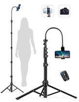 Suporte de Tripé para Celular Nineigh 220cm com Controle Remoto - iPhone e Android Suporte de Tripé para Celular Nineigh 220cm com Controle Remoto - iPhone e Android