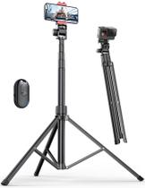 Suporte de tripé para telefone Pnitri 180 cm com controle remoto sem fio