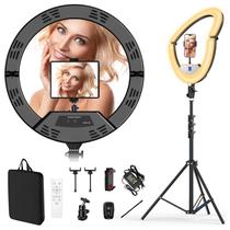 Suporte de tripé Ring Light Auriani de 18 polegadas com 60 cm para iPhone