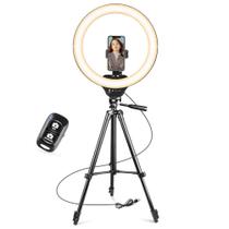 Suporte de tripé Ring Light Sensyne 14" com 50" para smartphone