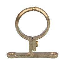 Suporte De Tubo De Latão Montado Na Parede Para Tubos De 15-54mm OD Com Base