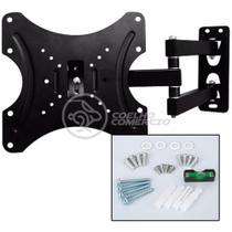Suporte de TV Articulado para Painel e Parede LED LCD Plasma Oled 3D de 14" à 42" Polegadas 302W