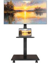 Suporte de TV ECOTINY Steel Base Rolling para TVs de 32-75 polegadas