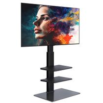 Suporte de TV FITUEYES Swivel Floor com suporte LCD LED de 37-75"