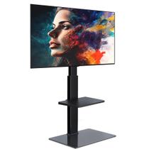 Suporte de TV FITUEYES Swivel Floor com suporte para TVs de 37-75"
