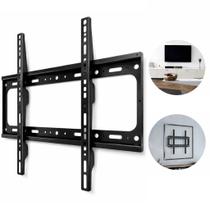 Suporte de TV Fixo Parede Ultra Slim 40 a 85 Polegadas Aço Reforçado Suporte de TV Fixo Parede Ultra Slim 40 a 85 Polegadas Aço Reforçado