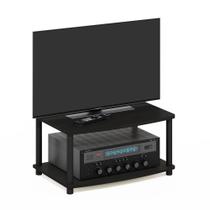 Suporte de TV Furinno Turn-N-Tube No Tools 2 camadas Espresso/Black