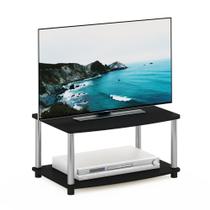 Suporte de TV Furinno Turn-N-Tube Sem ferramentas 2-Tier Americano