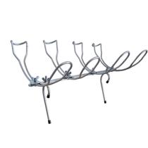 Suporte de vara borda barco 4 varas com engate rápido -hobby