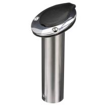 Suporte de vara de pesca Attwood 66362-7 em aço inoxidável de 7,5 polegadas de comprimento Suporte de vara de pesca Attwood 66362-7 em aço inoxidável de 7,5 polegadas de comprimento
