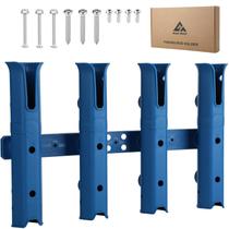 Suporte de vara de pesca GearTrust de 4 tubos ajustável