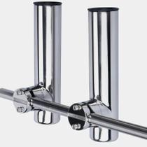 Suporte De Vara Rotativo Em Aço Inoxidável Para Barco, Tubo De Equipamento De Pesca 22mm-26mm, 2