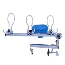 Suporte de varas para borda de barco e de lancha - capacidade para 03 varas de pesca