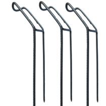Suporte de Varas para Pesca 25cm Kit C/ 3un Ideal para Pesqueiro, Barranco ideal para telescopicas
