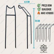 Suporte de Varas para Pesca 25cm Kit C/ 5un Ideal para Pesqueiro , Barranco ideal para telescopicas