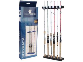 Suporte de varas Pesca Brasil Rod Rack - Até 6 Varas