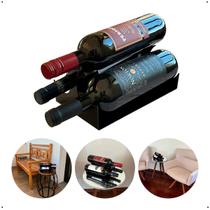 Suporte de Vinho luxo de mesa para 3 garrafas Suporte de Vinho luxo de mesa para 3 garrafas